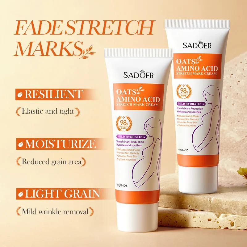 SADOER Oats Amino Acid Stretch Mark Repair Cream 40g Buy SADOER Stretch Mark Repair Cream Online For 1KD in Kuwait