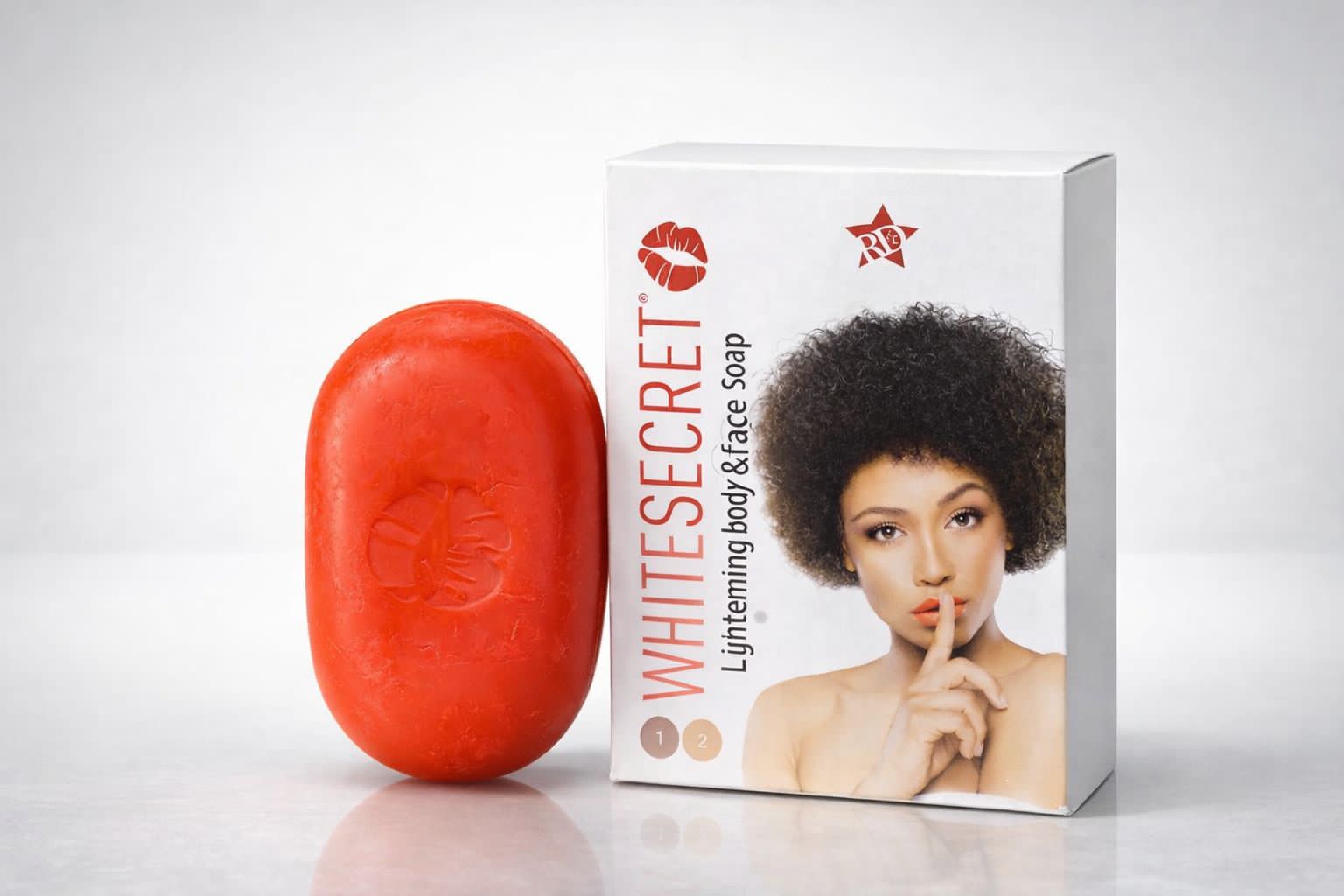 White Secret Whitening Body & Face Soap – 190g "shop White Secret Whitening Body & Face Soap – 190g For 1KD in Kuwait "