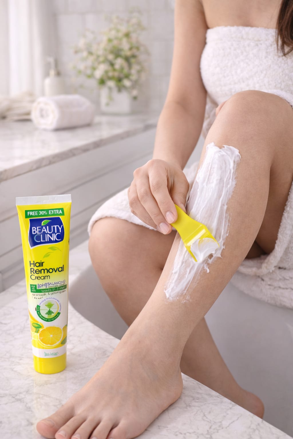 Beauty Clinic Lemon Hair Removal Cream Lemon Hair Removal Cream by Beauty Clinic for 1 KD in Kuwait