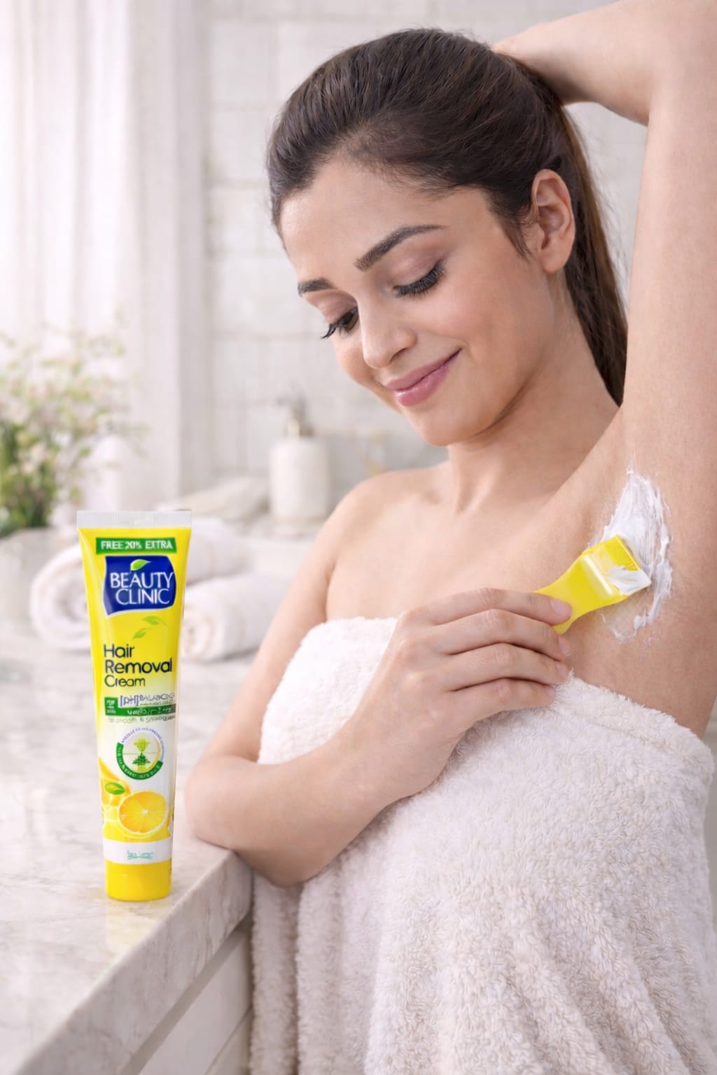 Beauty Clinic Lemon Hair Removal Cream Beauty Clinic Lemon Hair Removal Cream for 1 KD in Kuwait