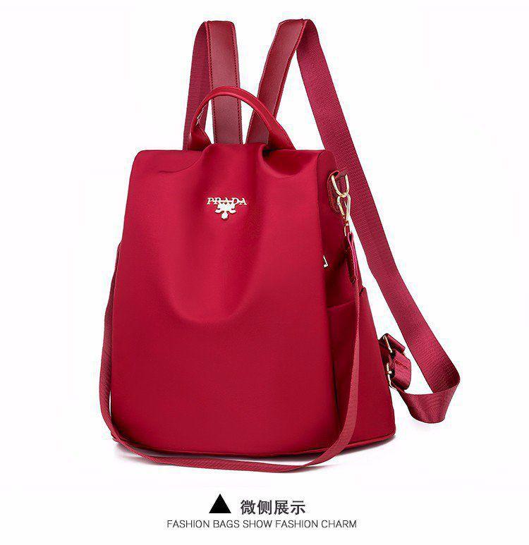 Classic Convertible Shoulder Backpack Red for 1 KD in Kuwait