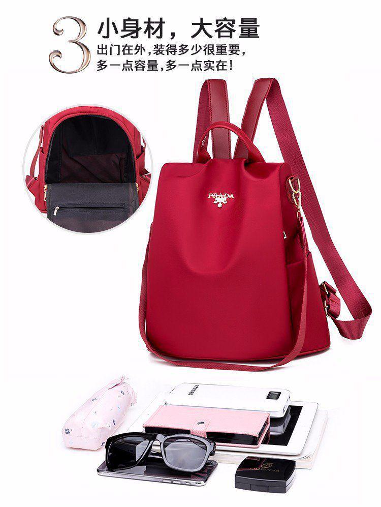 Premium Classic Convertible Shoulder Backpack Red for 1 KD in Kuwait