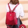 Stylish Classic Convertible Shoulder Backpack Red for 1 KD in Kuwait