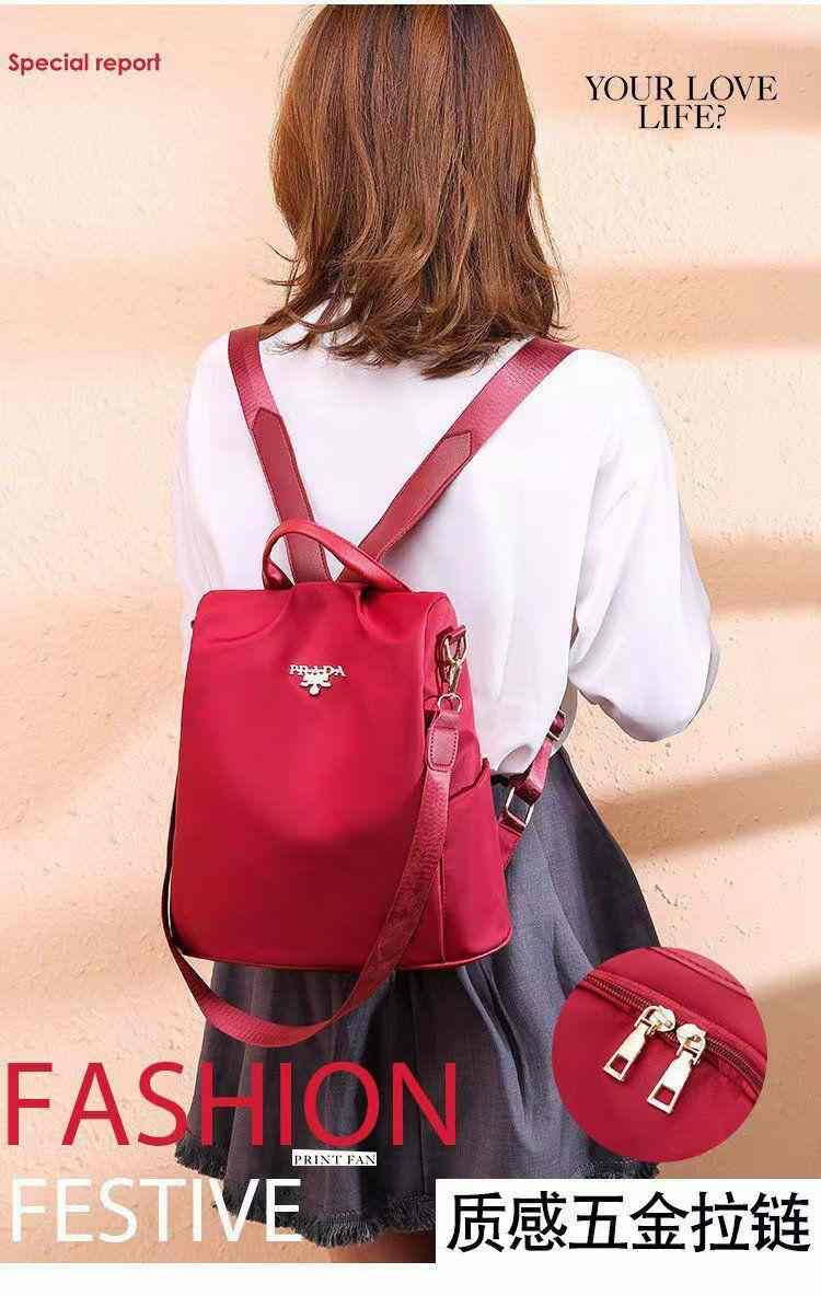 Stylish Classic Convertible Shoulder Backpack Red for 1 KD in Kuwait