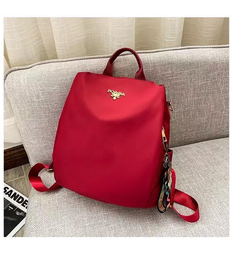 Stylish Classic Convertible Shoulder Backpack Red for 1 KD in Kuwait