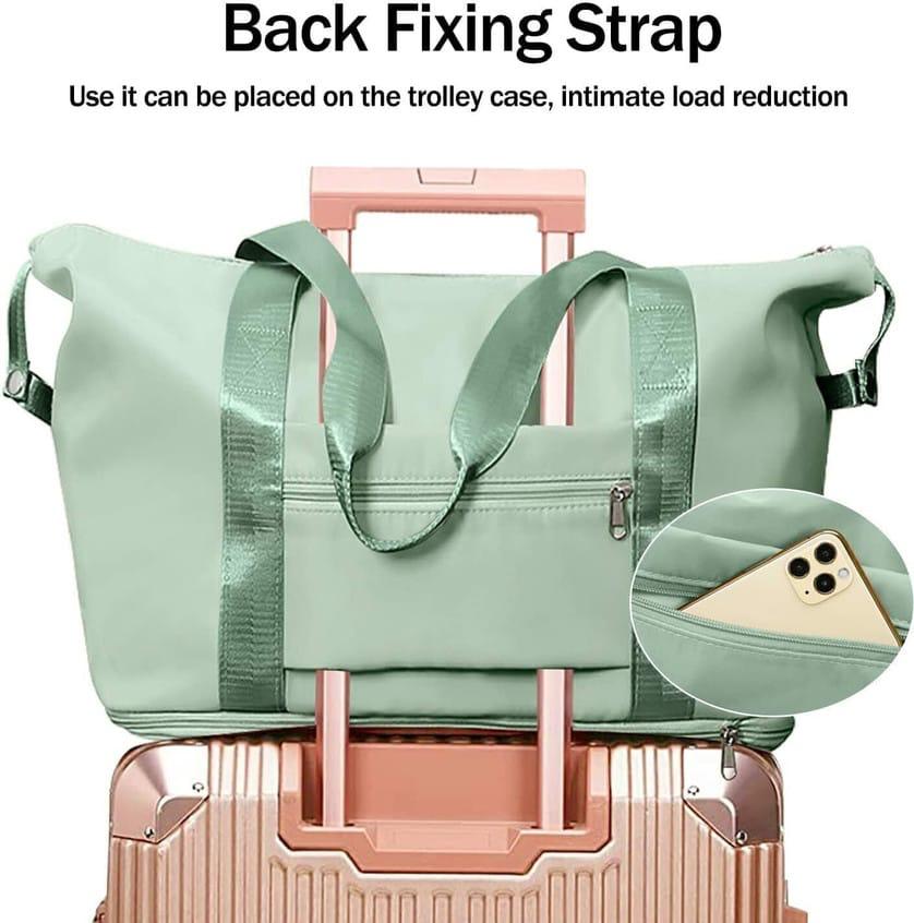 Stylish Green Multi-Purpose Travel & Gym Duffel Bag for 1 KD in Kuwait