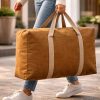 Everyday Suede Utility Carry Bag Everyday Suede Utility Carry Bag Brown for 1 KD in Kuwait