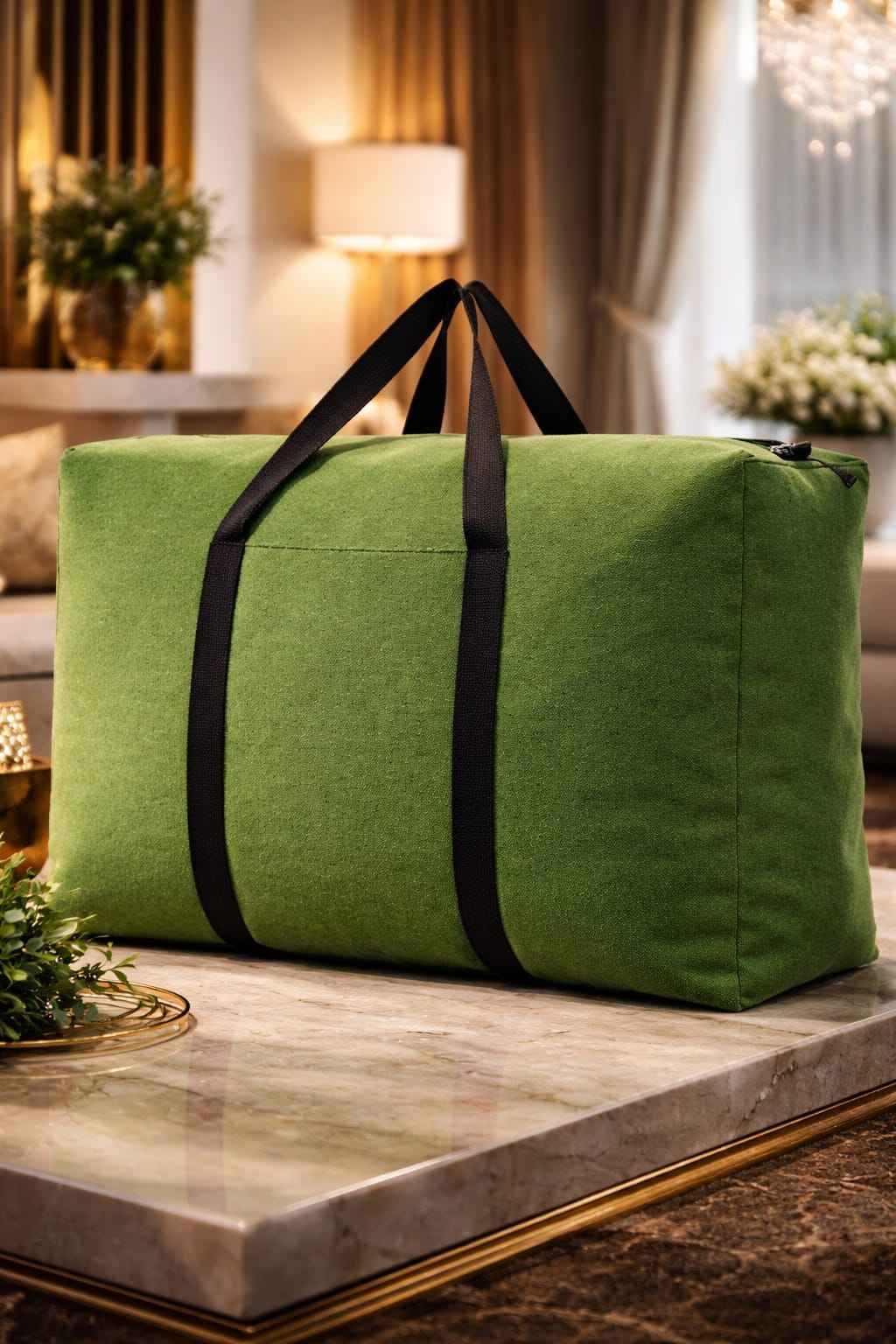 Everyday Suede Utility Carry Bag Stylish Everyday Suede Utility Carry Bag Green for 1 KD in Kuwait