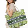 Summer Bloom Rope Handle Beach Tote (Assorted Designs) Stylish Summer Bloom Rope Handle Beach Tote for 1 KD in Kuwait