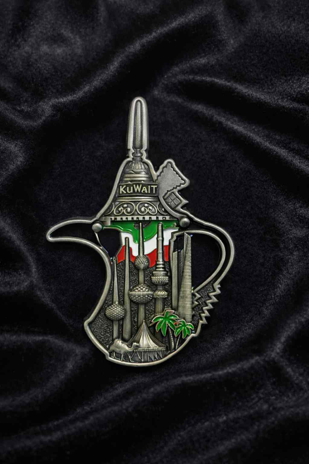 Authentic Kuwait Heritage Souvenir Fridge Magnet for 1 KD in Kuwait