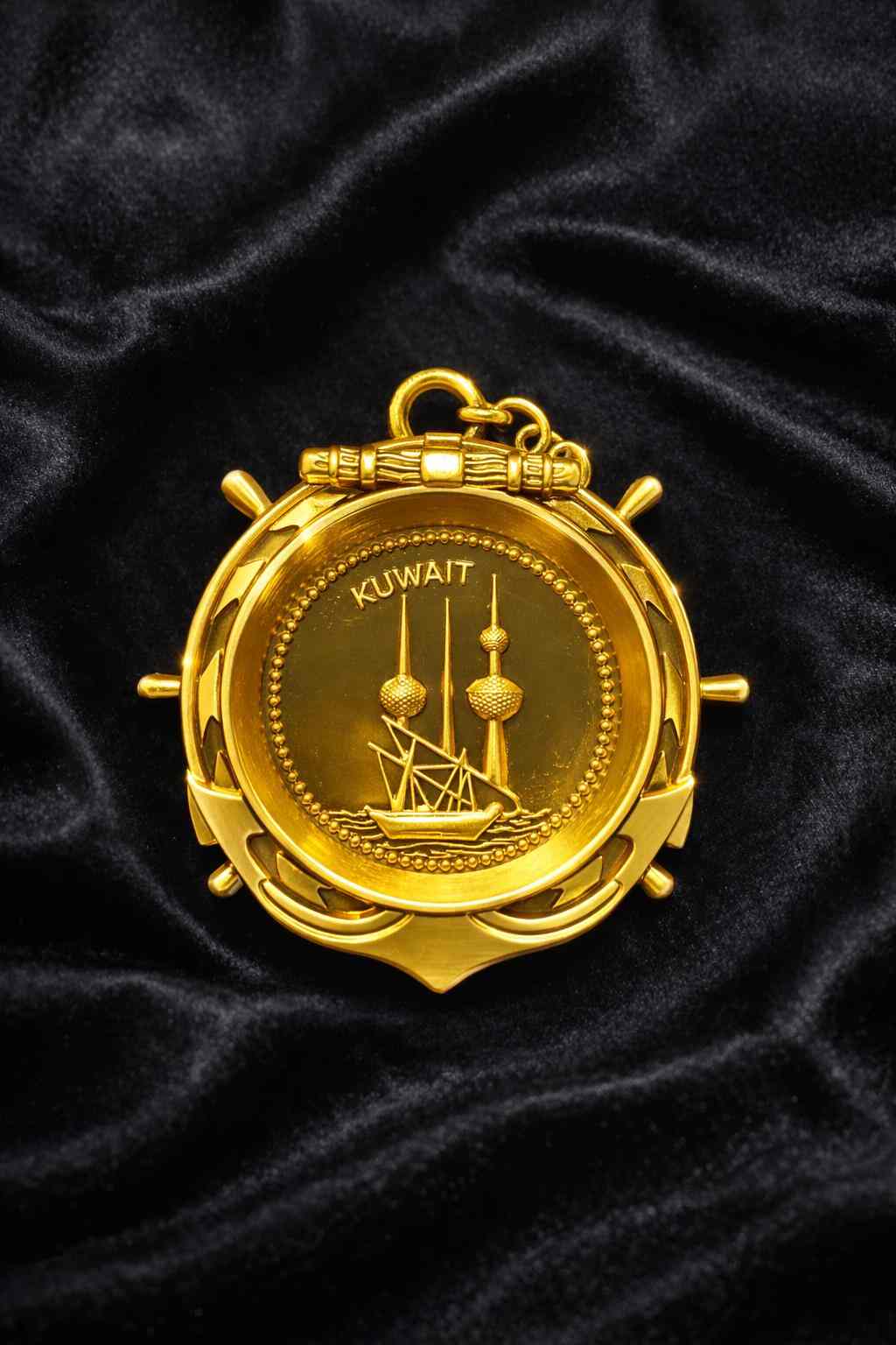 Artistic Kuwait Heritage Metal Fridge Magnet for 1 KD in Kuwait