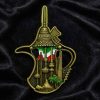 Collectible Kuwait Heritage Metal Fridge Magnet for 1 KD in Kuwait
