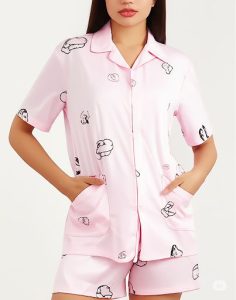 Pocket pajama set for women in Kuwait
