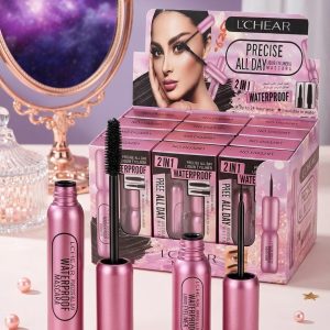 L'CHEAR 2-in-1 Precise All Day Waterproof Mascara & Liquid Eyeliner Duo