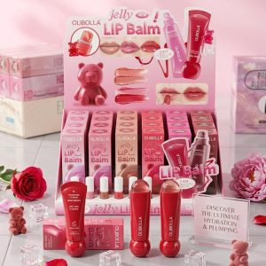 Olibolla Jelly Lip Balm – Hydrating & Plumping Gloss Stick - 2PCS Set