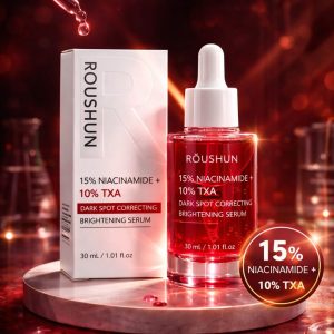 Roushun 15% Niacinamide + 10% TXA Brightening Serum (30ml)