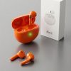 Orange Wireless Earbuds Charging Case View