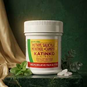 Katinko Pain Relief Ointment – Methyl Salicylate, Menthol & Camphor Balm 30g