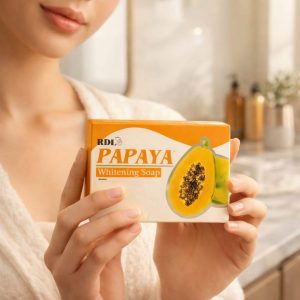 RDL Papaya Whitening Soap with Sunscreen (Vitamin A, C & E) 135g - 2PCS