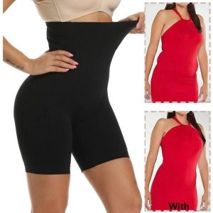 High waisted long shorts for summer