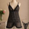 Elegant lace babydoll sleepwear for women