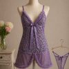 Premium women's lace babydoll nightdress