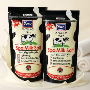 Yoko Spa Milk Salt Exfoliating Body Scrub 300gm - 2 PCS Set