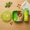 Green HEYLIFE Kids BPA Free Lunch Box Bottle Set Green HEYLIFE Kids BPA Free Lunch Box Bottle Set