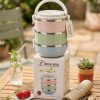 Pastel 3-Layer Stainless Steel Insulated Lunch Box 2.1L