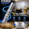 Premium Aluminum Foil Kitchen Wall Sticker Roll