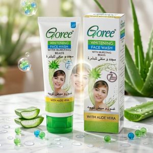 Goree Whitening Face Wash with Bursting Beads & Aloe Vera - 70ml