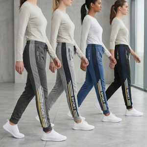 Women's Sport Stripe Jogger Pants