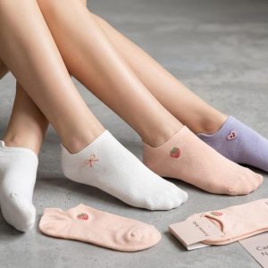 12-Pair Women's Cotton No-Show Ankle Socks | Soft Breathable Low-Cut Everyday Casual Socks