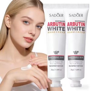 SADOER Arbutin White Moisturizing Hand Cream – 30g - 2PCS