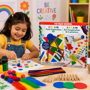 Kids STEAM Paint Exploration & Creative Art Kit