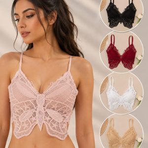 Women’s Butterfly Lace Bralette