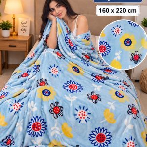 Floral Blanket – 160 × 220 cm